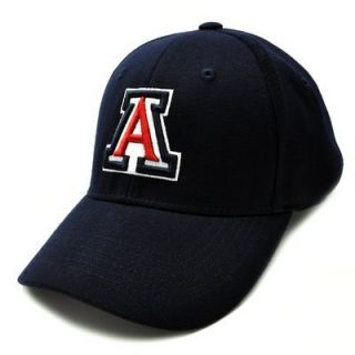 ARIZONA WILDCATS PREMIUM WOOL ONE FIT CAP HAT BY TOP OF THE WORLD SZ L 