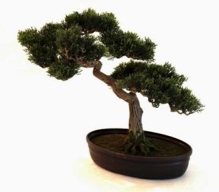 Large Cedar Bonsai Tree Artificial Gift Home Decor New