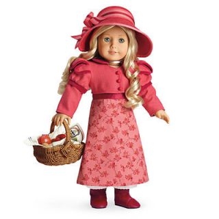 American Girl Doll Caroline Abbotts Travel Outfit Spencer Hat New 