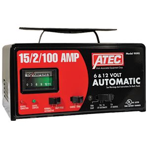 12V 15 2A Auto ATEC Portable Battery Charger ASO9090 Brand New 