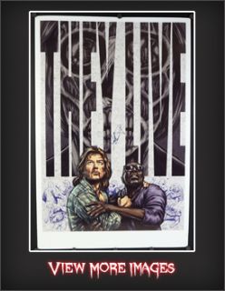 Limited Edition Rare They Live Poster signed by John Carpenter
