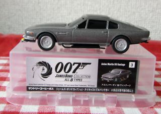 007 James Bond Collection Aston Martin V8 Vintage Diecast Pull Back 