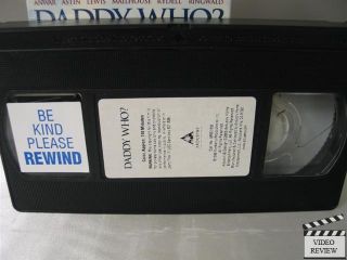Daddy Who VHS 2005 Sean Astin Gabrielle Anwar 783722169834