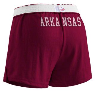 Arkansas Razorbacks Womens Cardinal Authentic Soffe Shorts