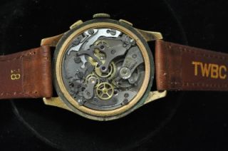 Vintage Mens Astin Chronograph Wristwatch Keeping Time