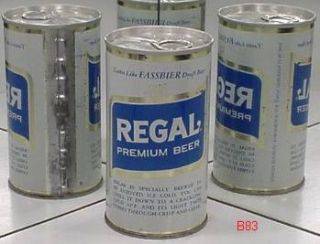 Regal Premium Beer s s Can Auburndale FL 33823 FLA B83
