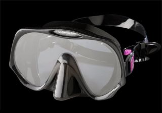 Atomic Aquatics Snorkeling Sets Frameless Mask SV1 Snorkel Full Foot 
