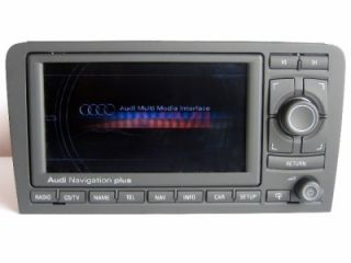 Audi A3 S3 RS3 RNS E Q Version 2012 Maps DVD Navigation SAT Nav System 