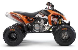 Honda 400EX Full Complete Set 4 22x7 10 20x11 9 Maxxis RAZR Sport ATV 