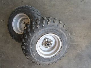 Used Rear Mini ATV Tires Goodyear Terra Tire 10 Rims Wheel