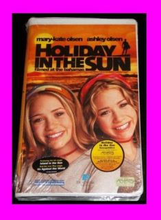 Holiday in The Sun VHS Mary Kate Ashley Olsen
