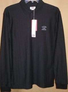 Cutter and Buck Tour Long Sleeve Atwell Polo LG Black