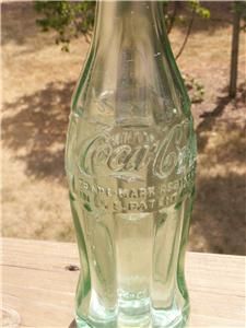   Cola 6 Oz. Hobbleskirt Embossed Soda Bottle ASHTABULA, OHIO C.1953