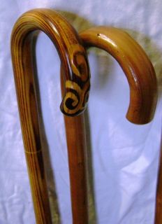 Hand Crafted Canes Deal Vintage Chestnut and Ashwood