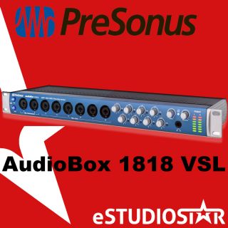PreSonus Audio Box 1818VSL USB Recording Interface AudioBox 1818 VSL 