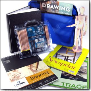 ART SUPPLIES DRAWING PENCIL SETS GREAT BACK TO SCHOOL VALUE GREAT GIFT 