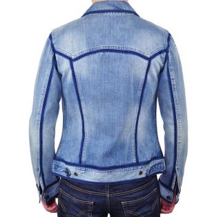 800$ D&G DOLCE & GABBANA RUNWAY Jeans Jacket XS S Veste B1049