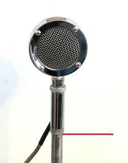 Astatic D104 Crystal Microphone Original Vintage Working