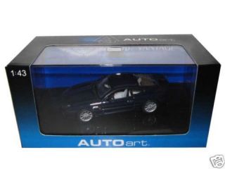 Aston Martin DB7 Vantage Blue 1 43 Diecast Car Autoart