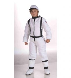 Space Explorer White Jumpsuit Astronaut Child Costume New