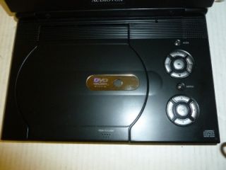 Audiovox D1929B Portable DVD Player with 9 LCD as Is