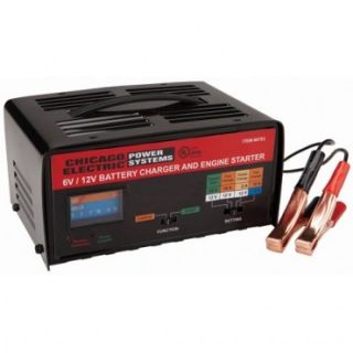 New 6 12V Automotive Battery Charger Starter Booster