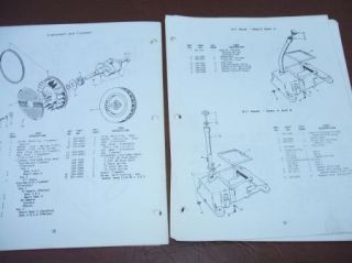 Original 1970 Onan Generator Parts Manual NHC NHCV