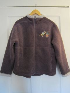 Walt Disney World Fleece Jacket with Warm Pile Lining Tinkerbell Size 