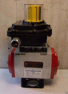 Automator SRB092 Pneumatic Valve Actuator with Sentinel Positioner 