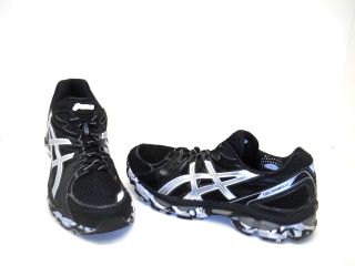 ASICS Mens GEL Nimbus 13 Running Shoe Black/Silver Size 12 NWD