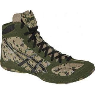 Split Second 9 Asics Wrestling Shoes Camouflage New in Box J205Y 0790 
