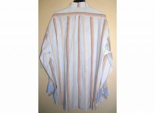 Mens Assante Sport Long Sleeve Striped Shirt Size 3XL Excellent 