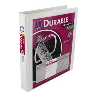 Avery Durable EZ Turn Ring Reference Binder 11 x 8 1 2 1 Capacity 