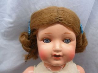 Antique Averill Manufacturing Company New York USA Doll Composition 