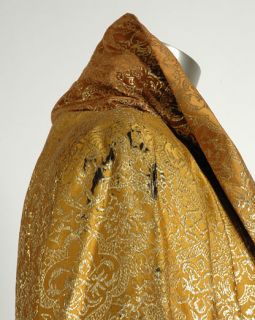William Travilla 1950s Ombre Silk Brocade Dress and Coat Set