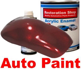 Firemist Red Quality Acrylic Enamel Car Auto Paint Kit