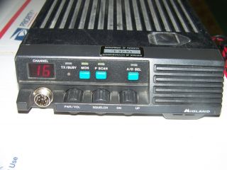 Midland XTR VHF 16 Channel 148 174 MHz 40 w Model 70 1342B