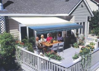 10ft Motorized Retractable Awning by SunSetter Awnings