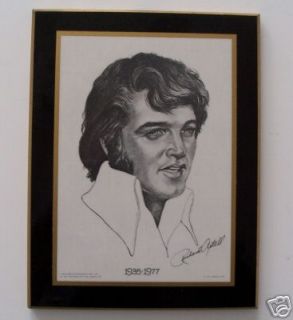 ELVIS COLLECTIBLE ARTWORK BY RICHARD AXTELL