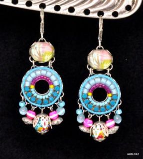 Gorgeous New Ayala Bar Water Dance Classic Wire Earrings Spring 2012 