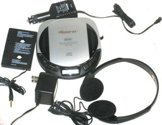   Portable CD Player AC Adapter Car Kit Cassette Adapter Case