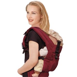 BABY CARE BABY CARRIER INFANT SLING FRONT & BACKPACK RED COLOR