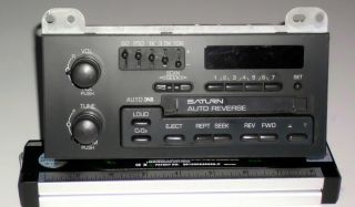 Saturn Am FM Auto Reverse Cassette Deck with Equalizer