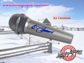 bj thomas autographed microphone z104 wallpaper