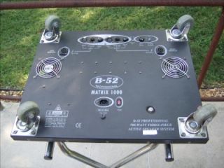 52 Three Way Amplifier for Matrix 1000 Speaker System Subwoofer
