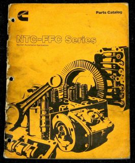 Cummins Parts Catalog NTC FFC Series Big Cam Automotive Appplications 