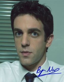 Autographed B J Novak Ryan Howard in The Office