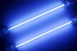 2X Blue 15cm Car Auto Exterior Interior Neon Light Lamp
