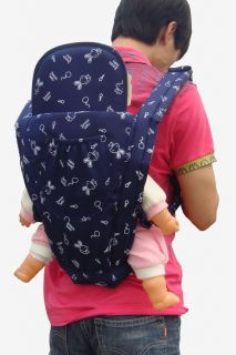 Top New Front Back Baby and Kids Carrier Backpack Sling Blue 100 