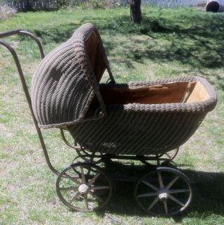 Antique Baby Carriage Vintage Baby Stroller